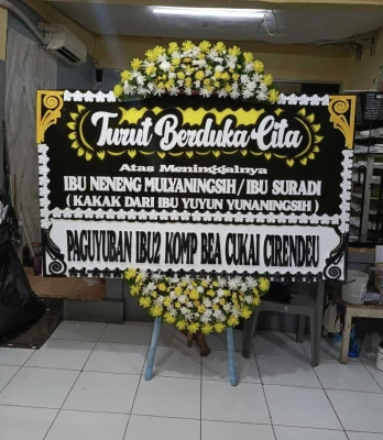 Papan Bunga di Kertasari Bojong